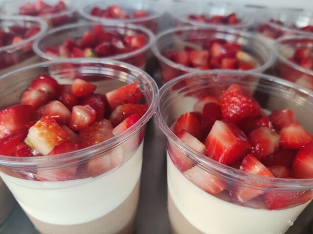 Join us today at Festa Frawli! 🍓
A great atmosphere awaits you! These are some of the delicious treats made in-house available!.